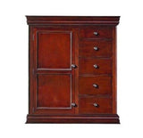 New Classic Versaille Door Chest in Bordeaux