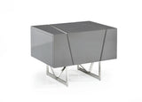 Chrysler Modern Grey Bedroom Set