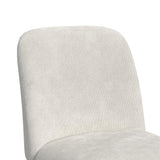 Sylvie Dining Side Chair with White Fabric (2 Per Carton)