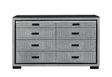 Isabella Grey Dresser with LED