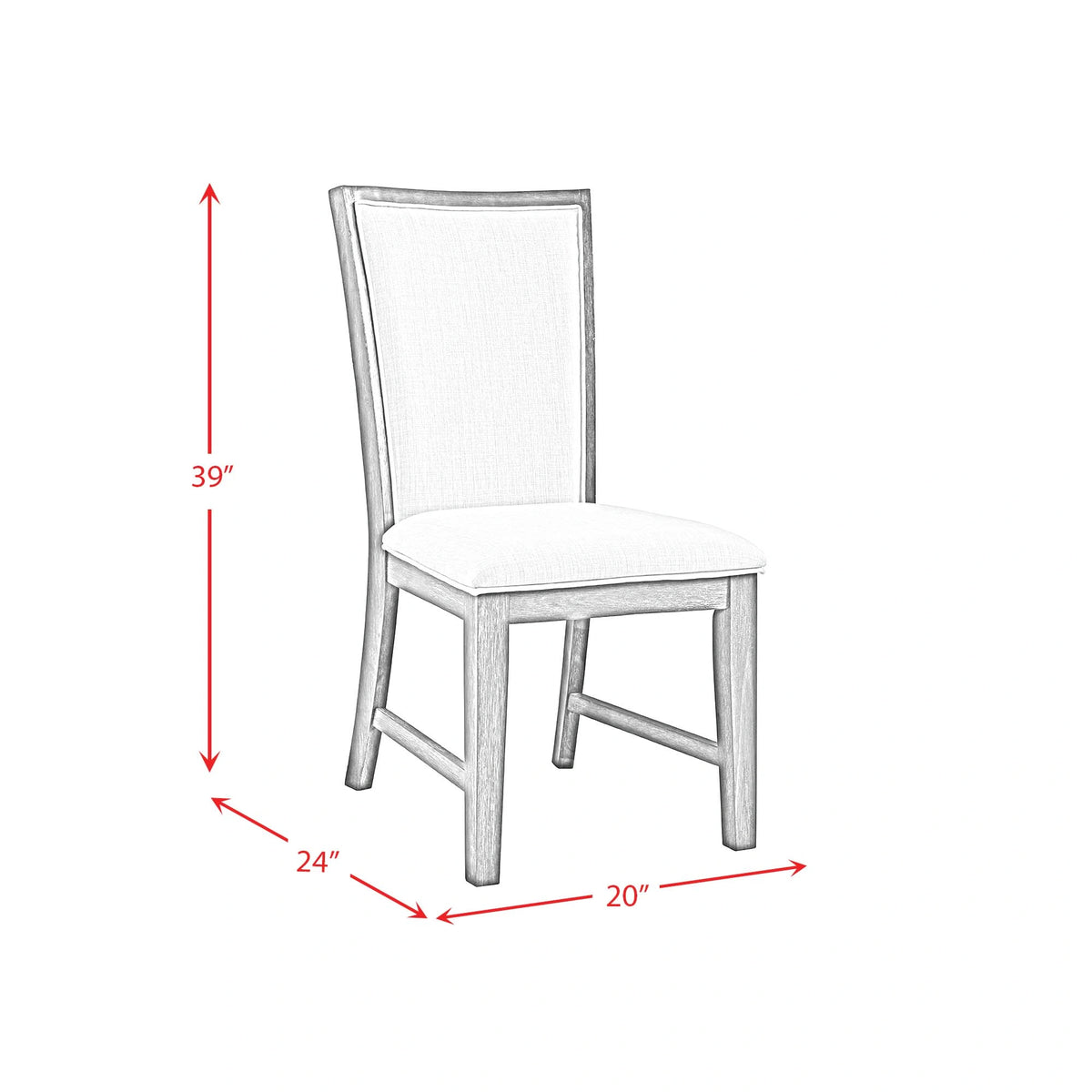 Grady 7PC Dining Set-Table & Six Chairs