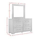 Allan Dresser & Mirror Set in Black