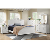 Kona 5-Drawer Chest in White