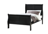 Crown Mark Furniture Louis Philip Twin Bed in Black image