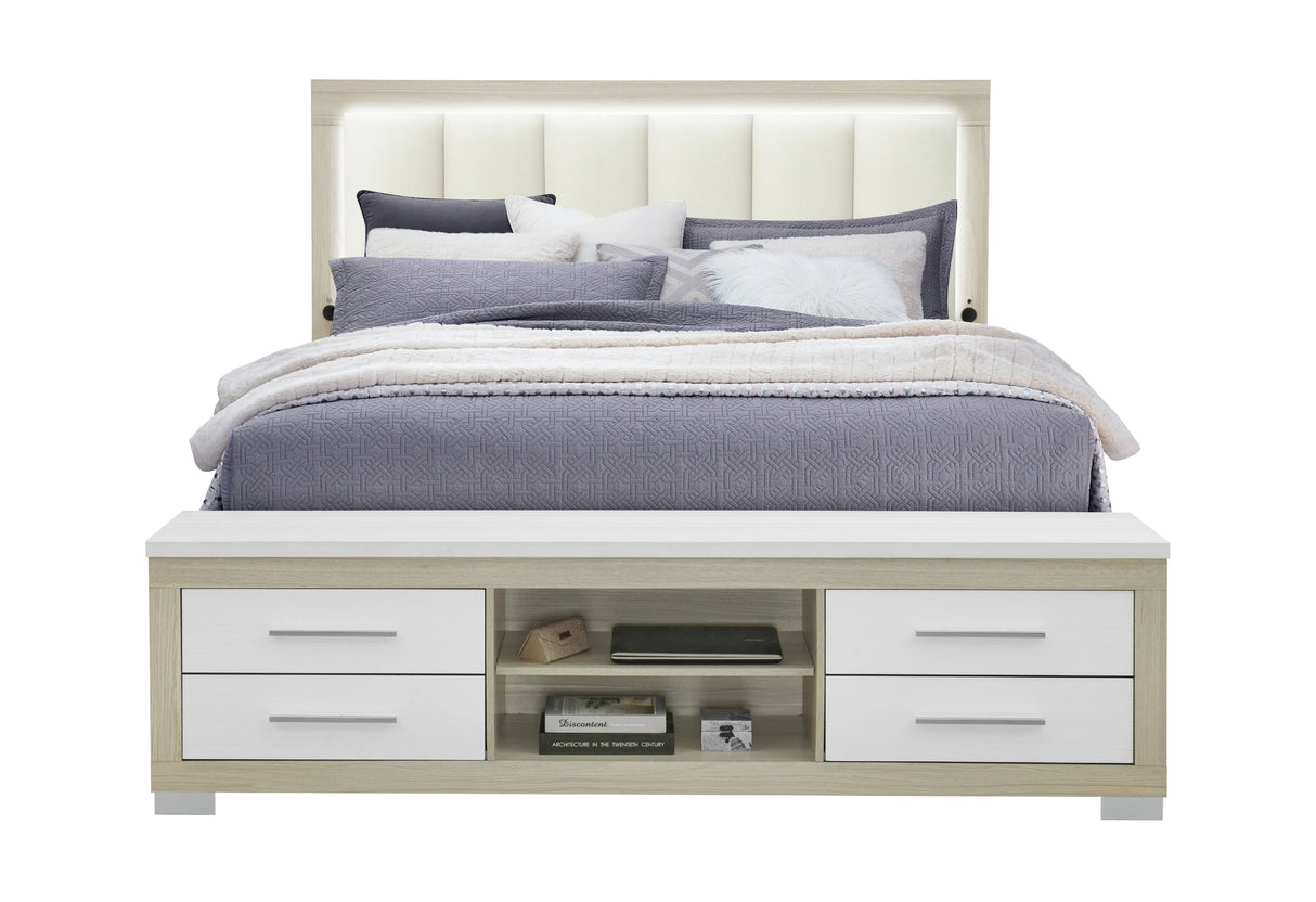 Emma Bed with LED and USB