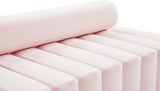 Melody Pink Velvet Loveseat