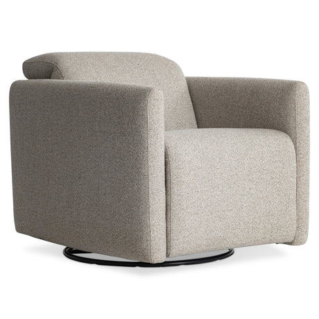 Livvy Fabric Power Motion Swivel Chair