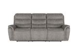 Kamari Sofa W/Dual Recliner-Gray