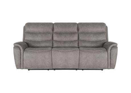 Kamari Sofa W/Dual Recliner-Gray