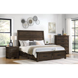 Colorado City Storage Bedroom Set in Charcoal