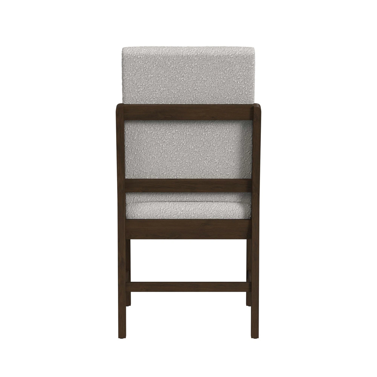 Brisbane Standard Height Dining Set in Brown-Table and Four Fabric Chairs