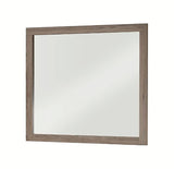 Crown Mark Furniture River Dresser Mirror in Brown image