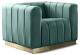 Marlon Mint Velvet Chair