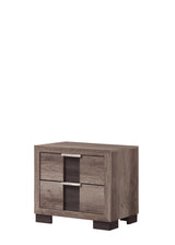 Crown Mark Furniture Rangley 2 Drawer Nightstand in Brown image