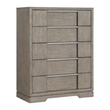 Kelis Panel Bedroom Set with LED