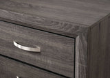 Crown Mark Akerson 6 Drawer Dresser in Grey