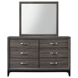 Crown Mark Akerson Mirror in Grey