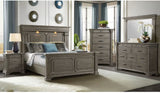 Elements International Kings Court Dresser in Grey