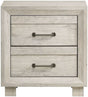 Elements International Fort Worth Nightstand in White image