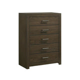 Elements International Hendricks Youth Chest in Brown Grey image