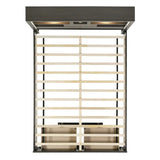 Elements International Sasha King Music Bed in Charcoal