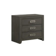 Elements International Sasha Nightstand in Charcoal image