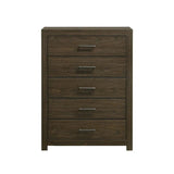 Elements International Hendricks Youth Chest in Brown Grey
