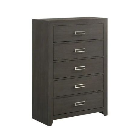 Elements International Sasha Chest in Charcoal image