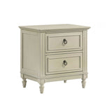 Elements International Gianna Youth Nightstand in White image