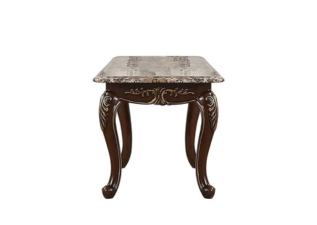 Galaxy Home Gloria End Table in Brown image