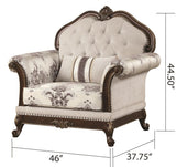 Galaxy Home Gloria Chair in White