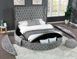Galaxy Home Hazel Queen Bed in Gray