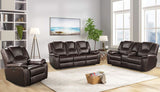 Galaxy Home Hong Kong Recliner in Brown