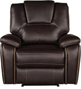 Galaxy Home Hong Kong Recliner in Brown image