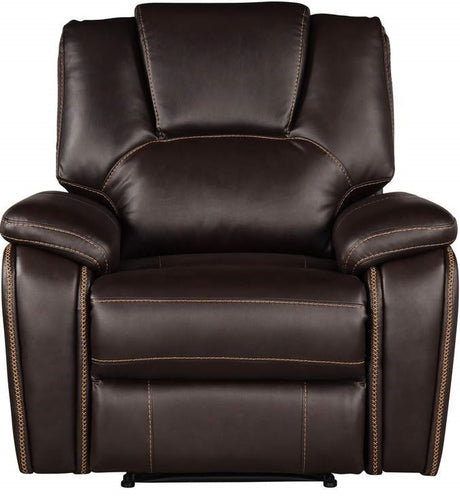 Galaxy Home Hong Kong Recliner in Brown image