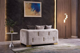 Galaxy Home Impreza Loveseat in Cream