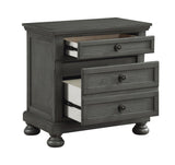 Galaxy Home Jackson Nightstand Gray