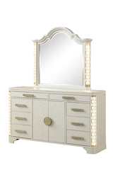 Galaxy Home Jasmine Mirror in Beige