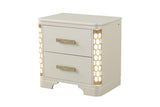 Galaxy Home Jasmine Nightstand in Beige image