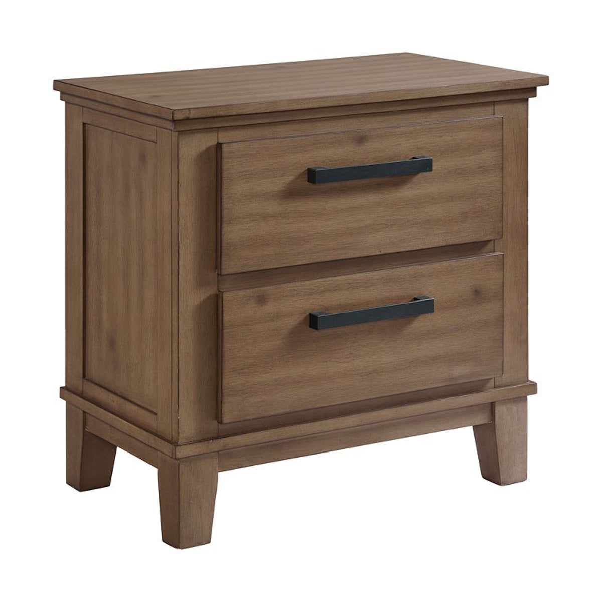 Elements International Jolene Nightstand in Grey image