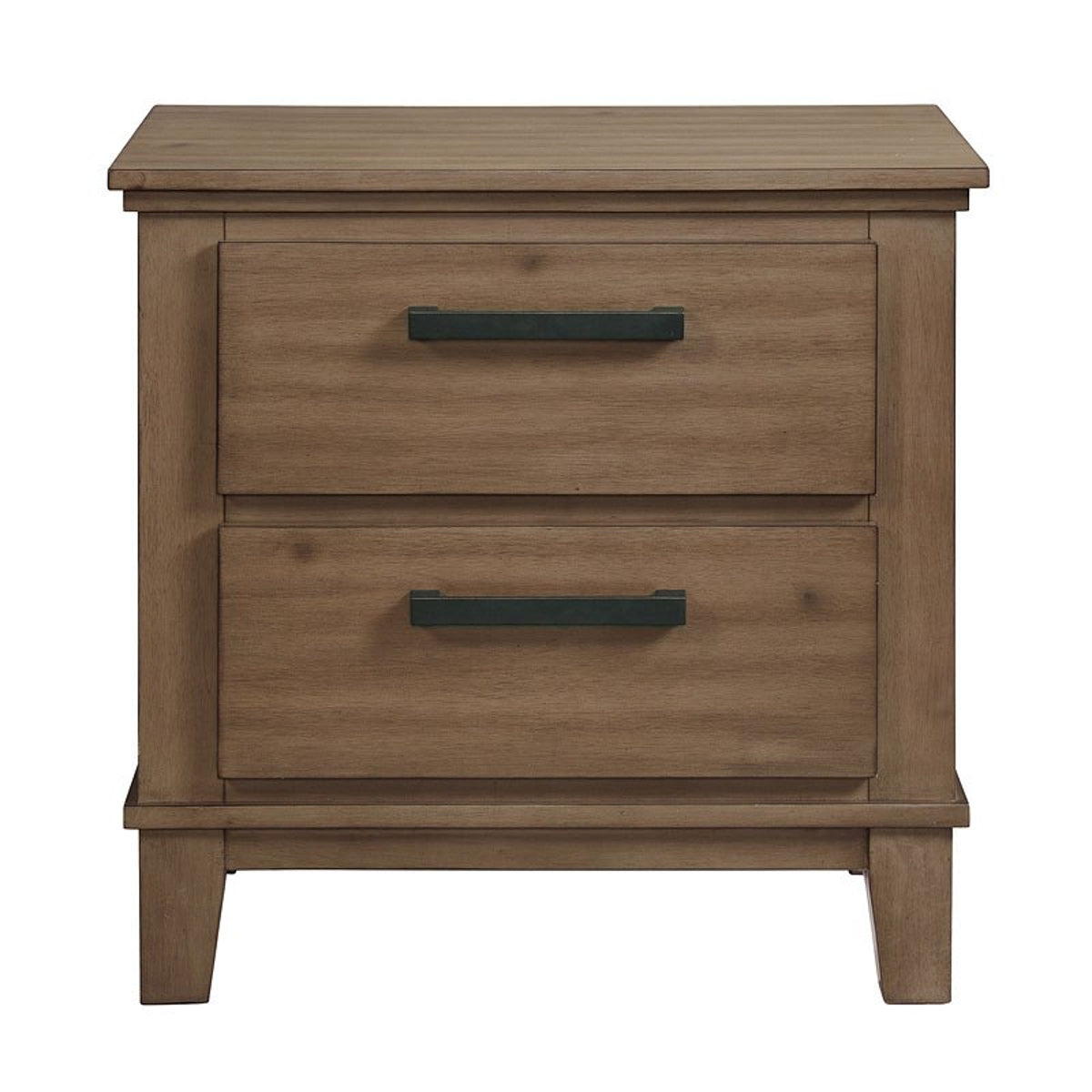 Elements International Jolene Nightstand in Grey