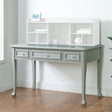 Elements International Jesse Youth Desk in Grey image