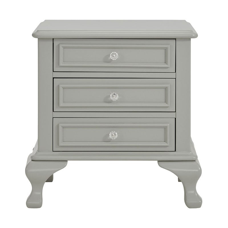 Elements International Jesse Youth Nightstand in Grey image