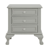 Elements International Jesse Youth Nightstand in Grey image