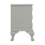 Elements International Jesse Youth Nightstand in Grey