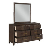Galaxy Home Kenzo Dresser in Brown