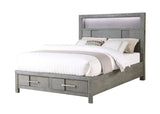 Galaxy Home Kenzo King Bed in Gray image