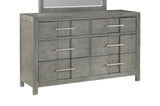 Galaxy Home Kenzo Dresser in Gray image