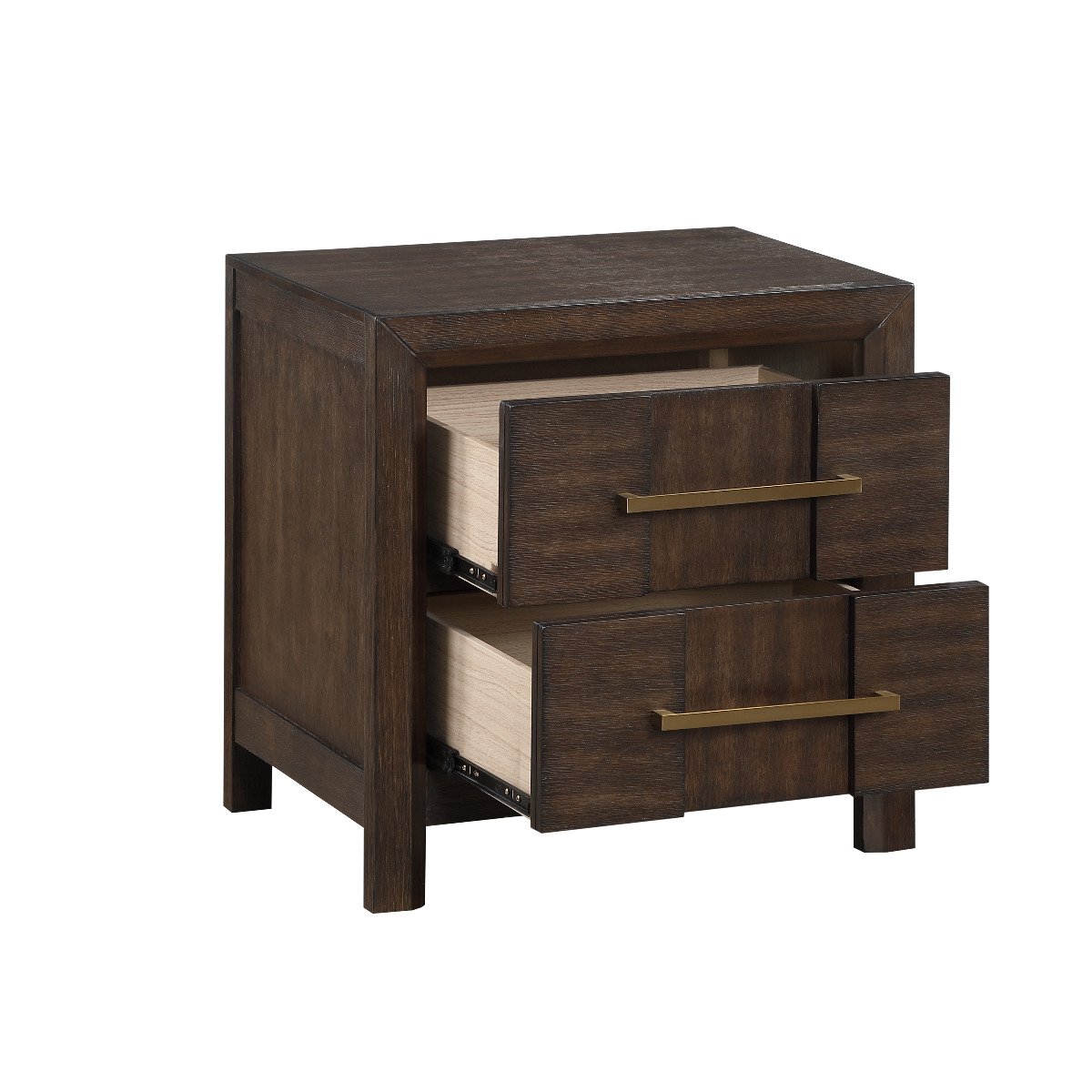 Galaxy Home Kenzo Nightstand in Brown