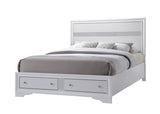 Galaxy Home Matrix King Bed in White image